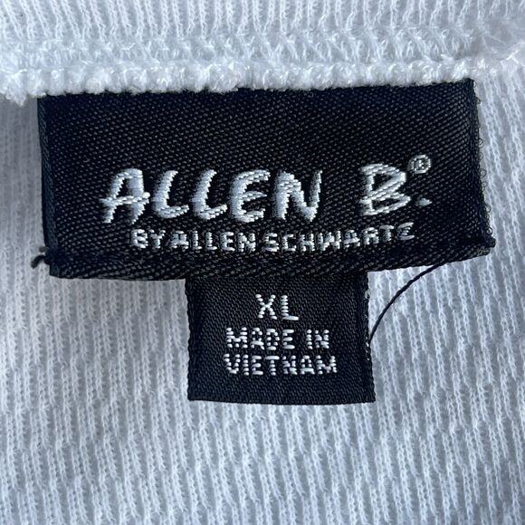 Allen B City of Angels Top Women Extra Large XL Skull Angel Wings Studded V-neck - Picture 5 of 11